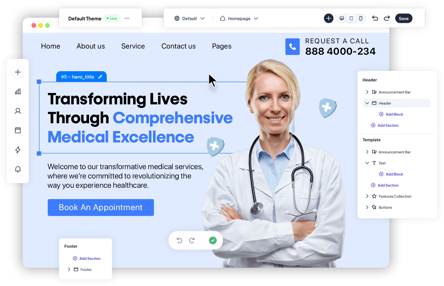best website builder for medical practice