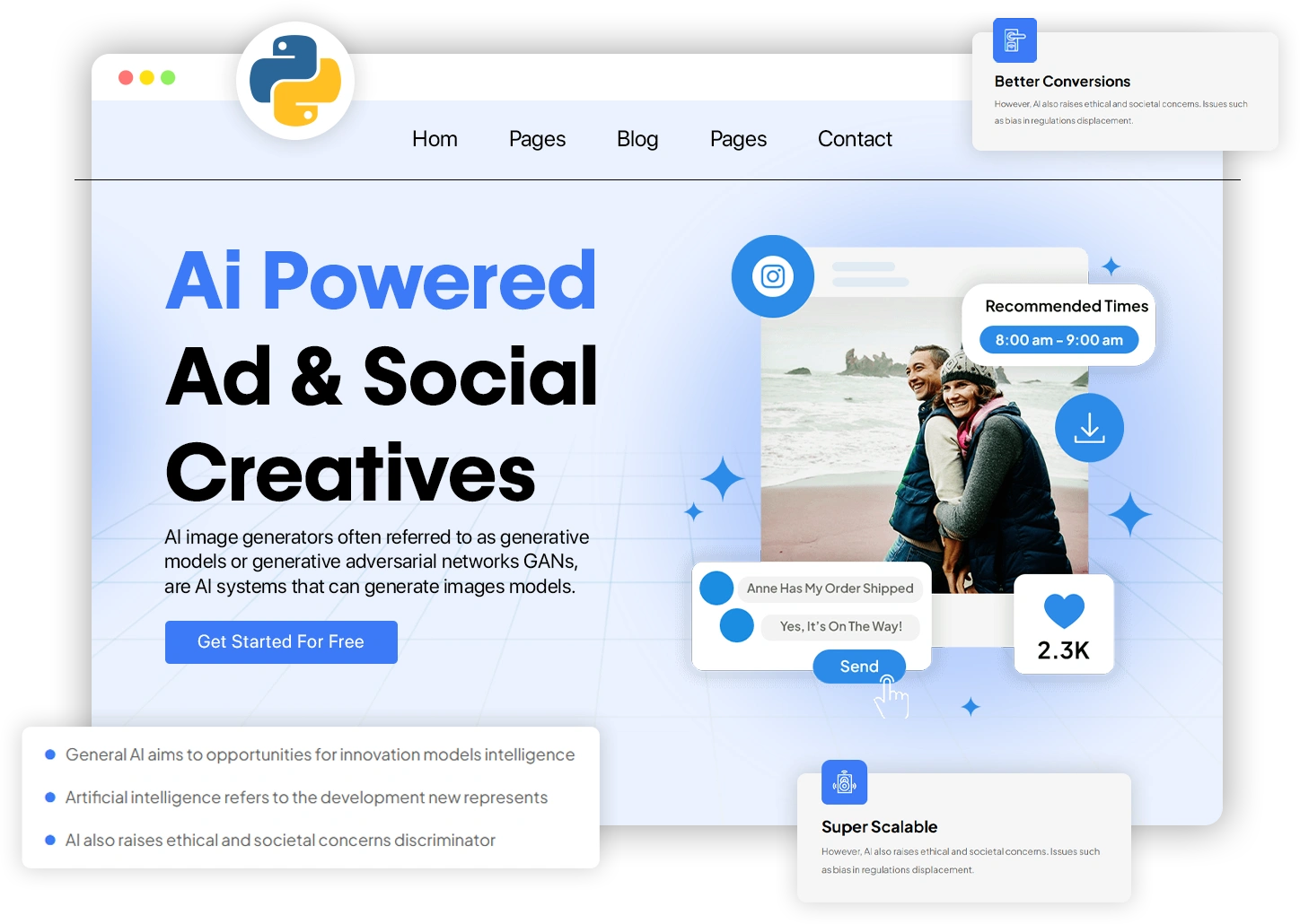 Professional Python Web Development Services