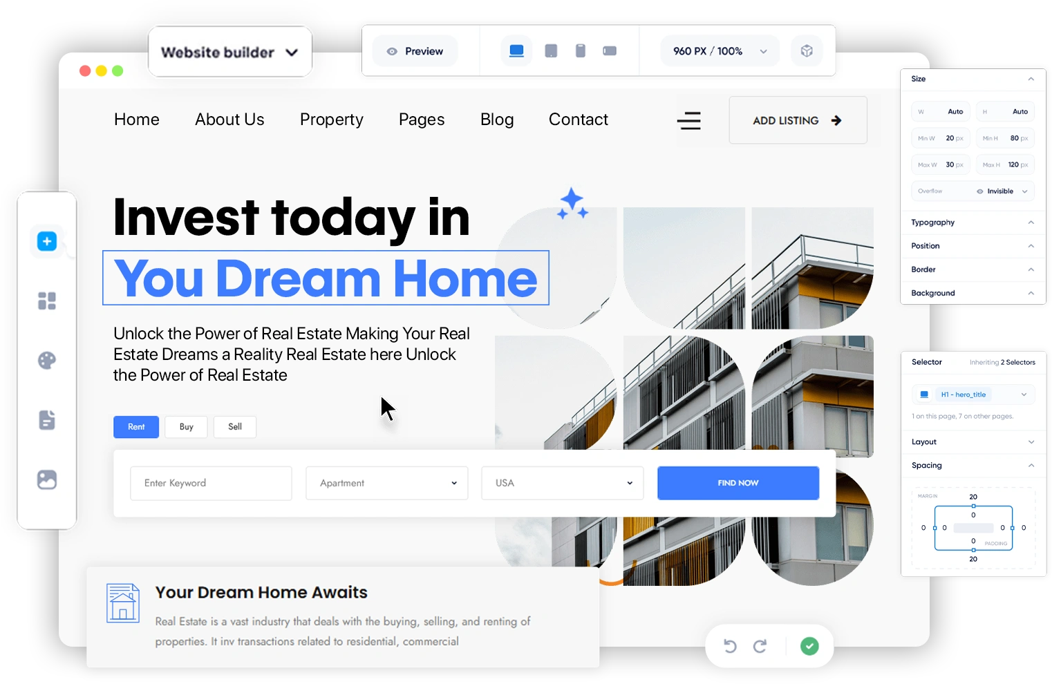 best website builder for realtors