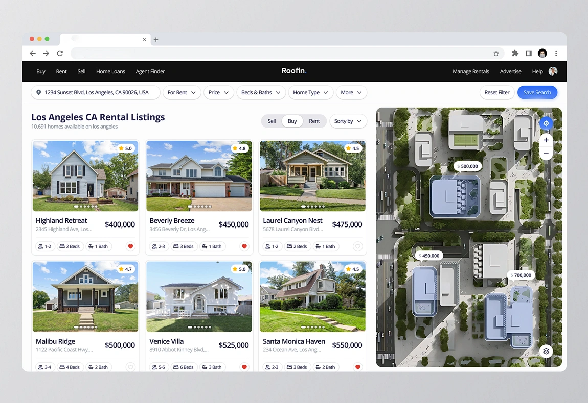 Property Listing Integration