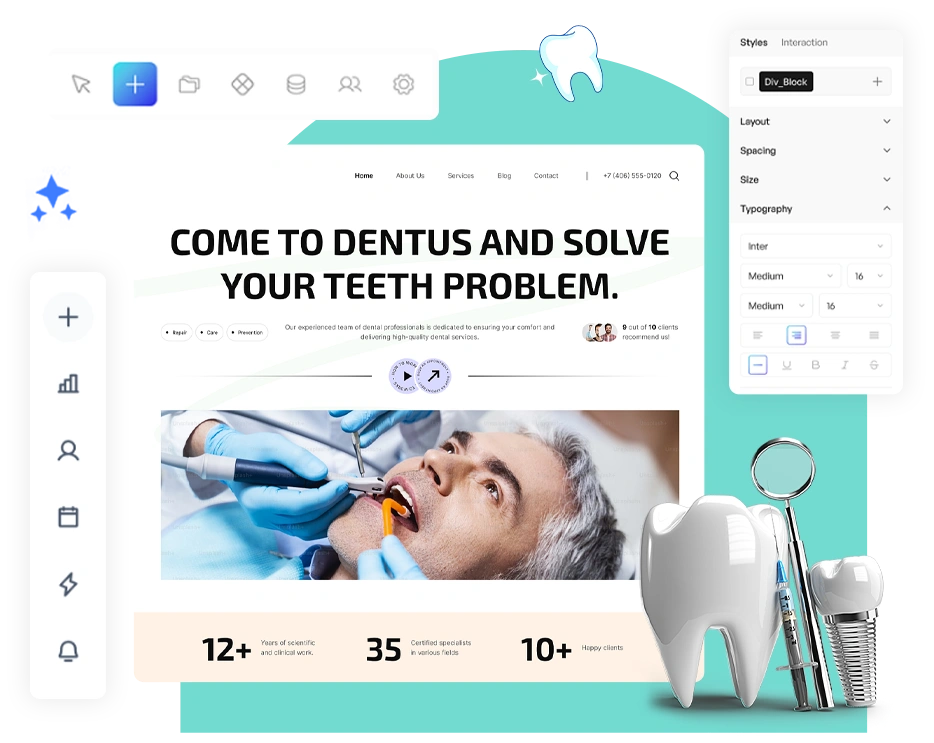 dental website builder