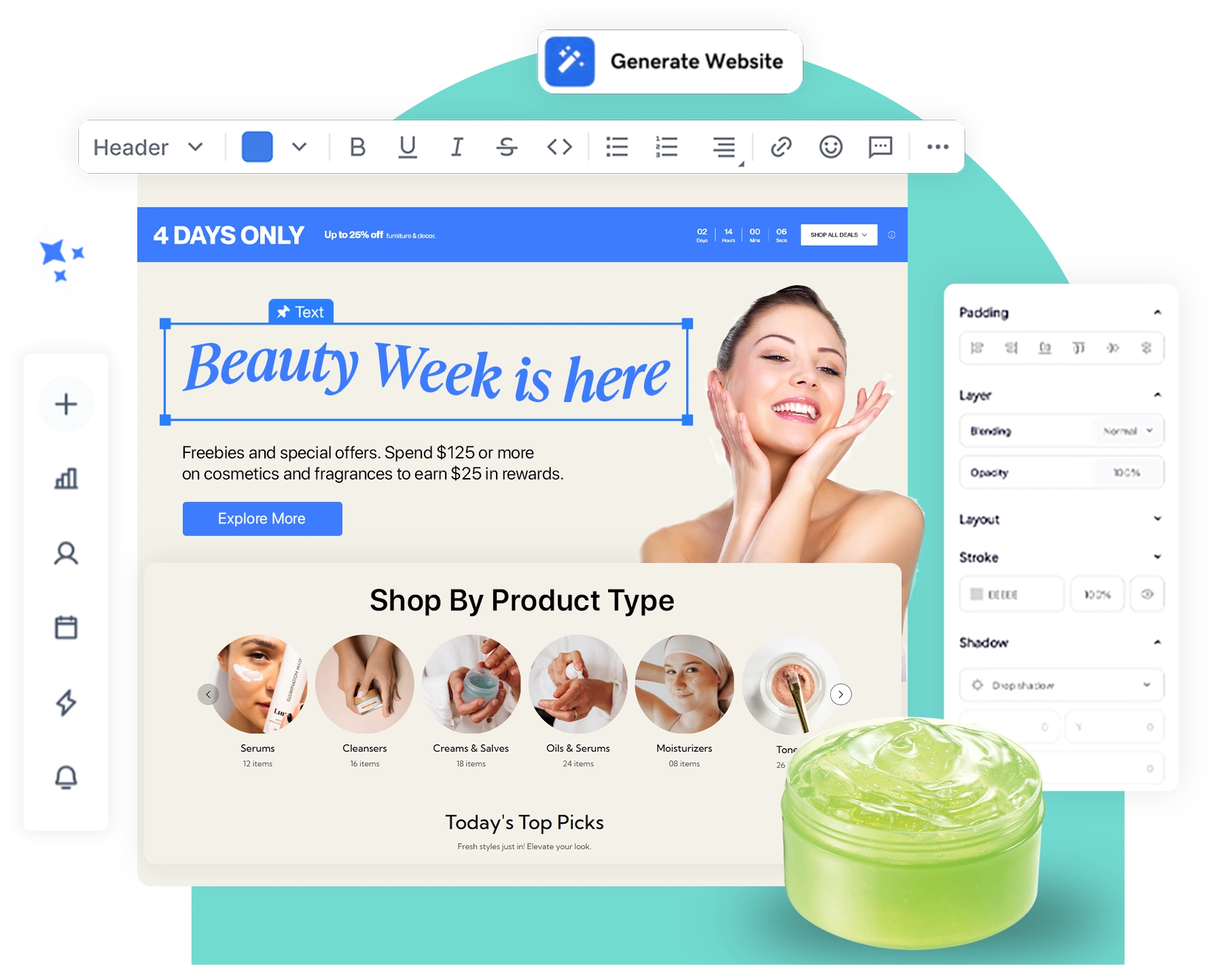 website builder Canada