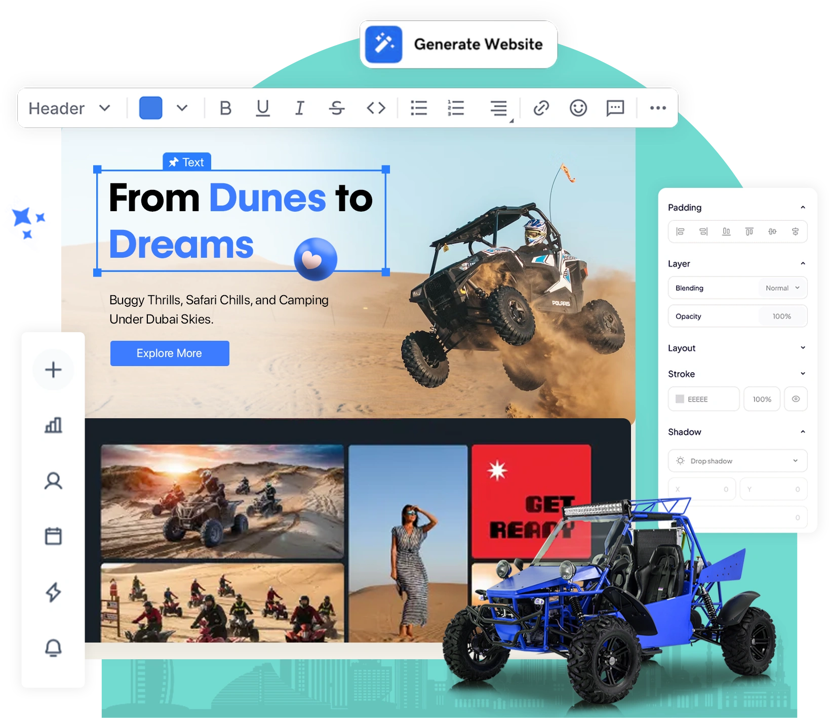 website builder Dubai