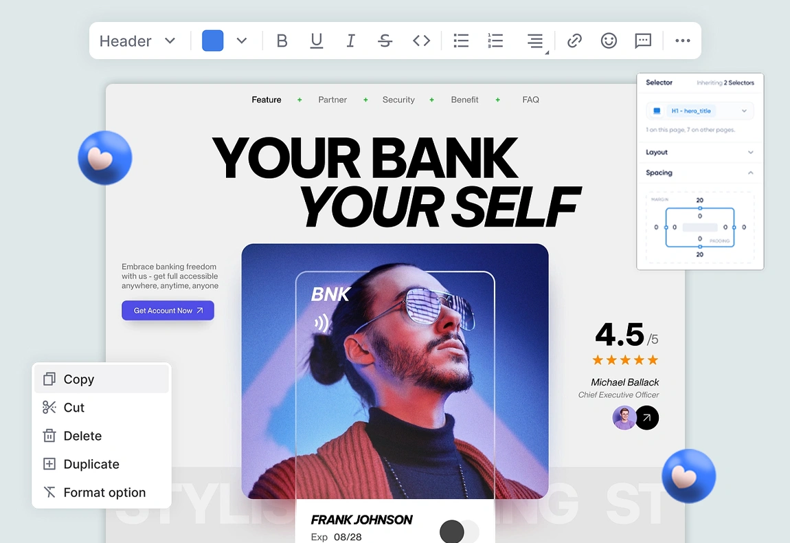 User-Friendly Interface