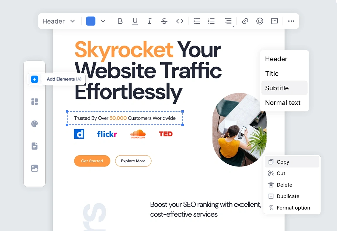 Dynamic Content Creation Tools