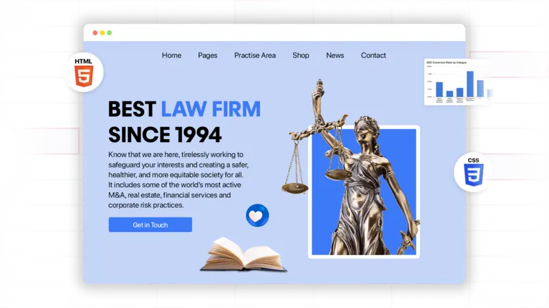 Data-Driven Attorney Web Design