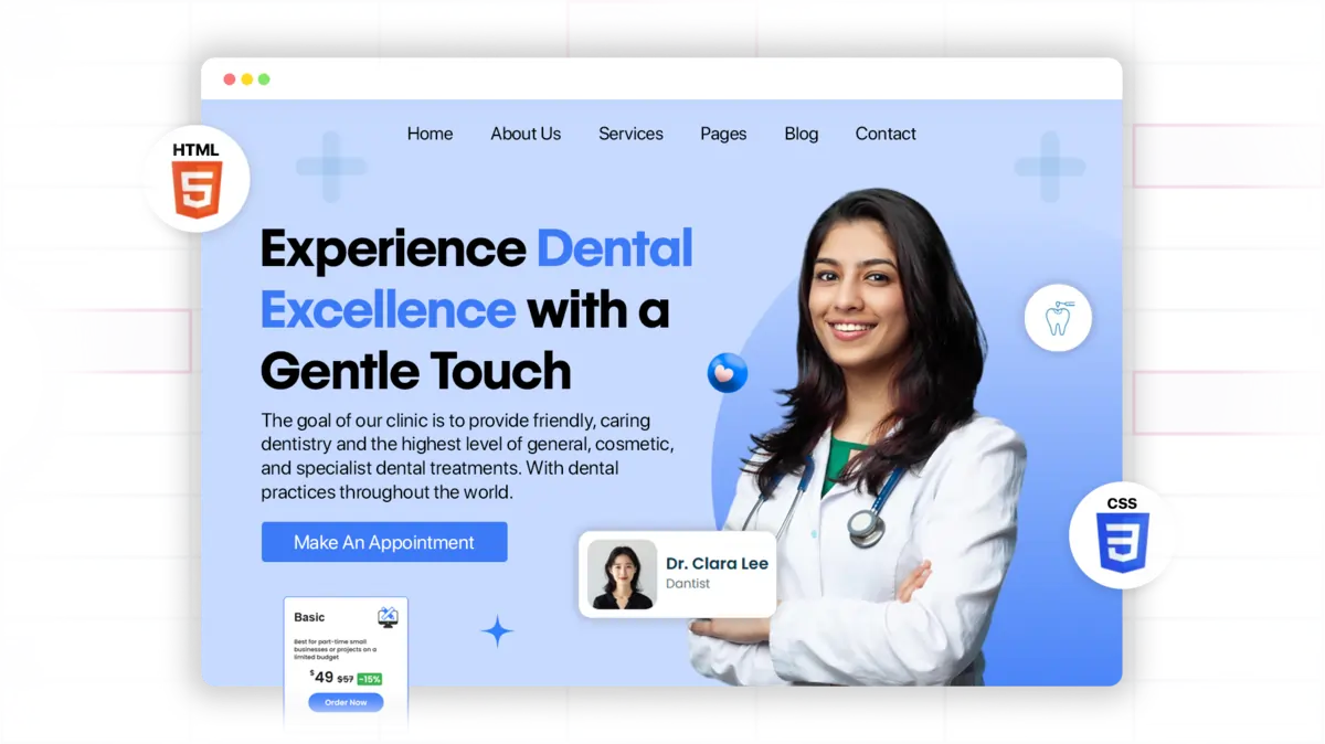 Affordable Dentist Web Design Packages