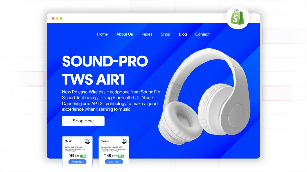 Affordable Shopify Web Design Packages