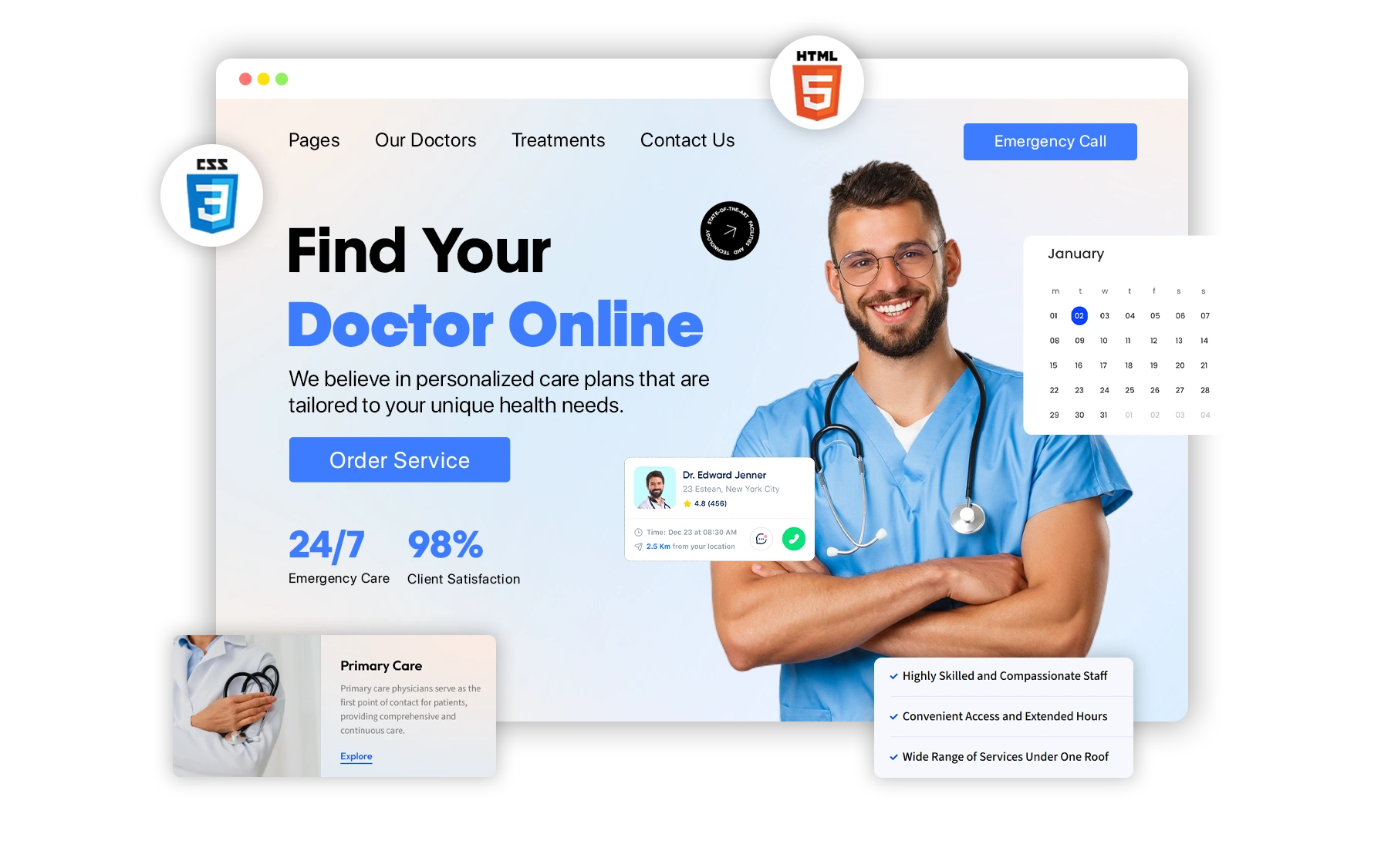 Healthcare Web Development Services