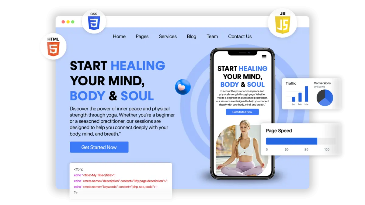 SEO and Performance Optimized Development Services