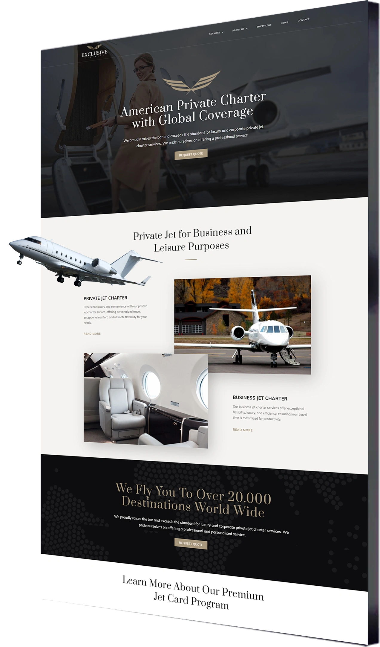 Aviation Web Design