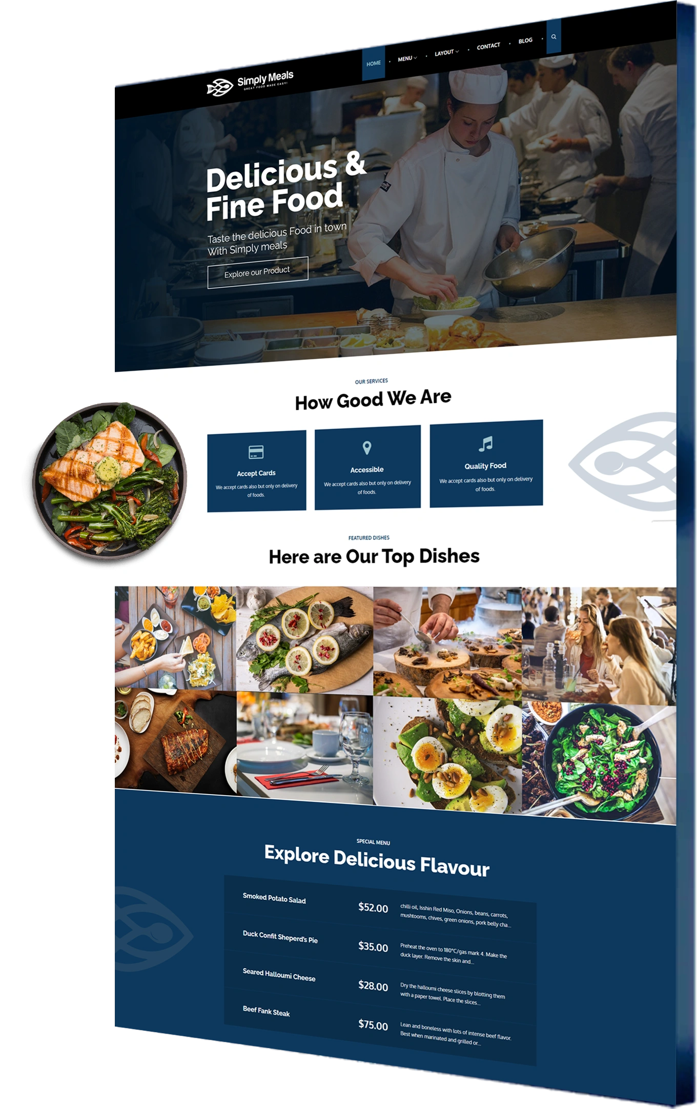 Culinary Web Design