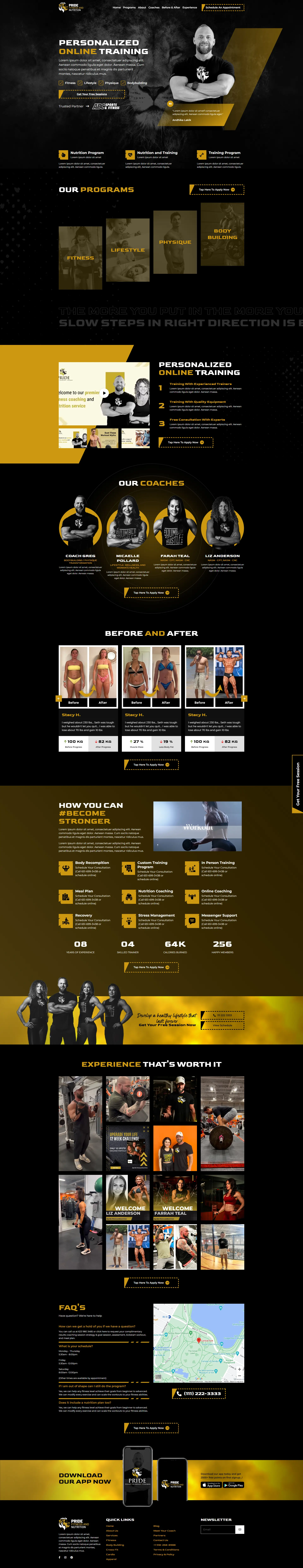 Pride Fitness and Nutrition