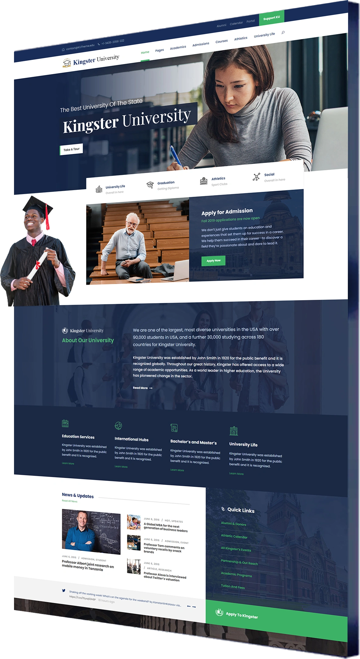 University Web Design
