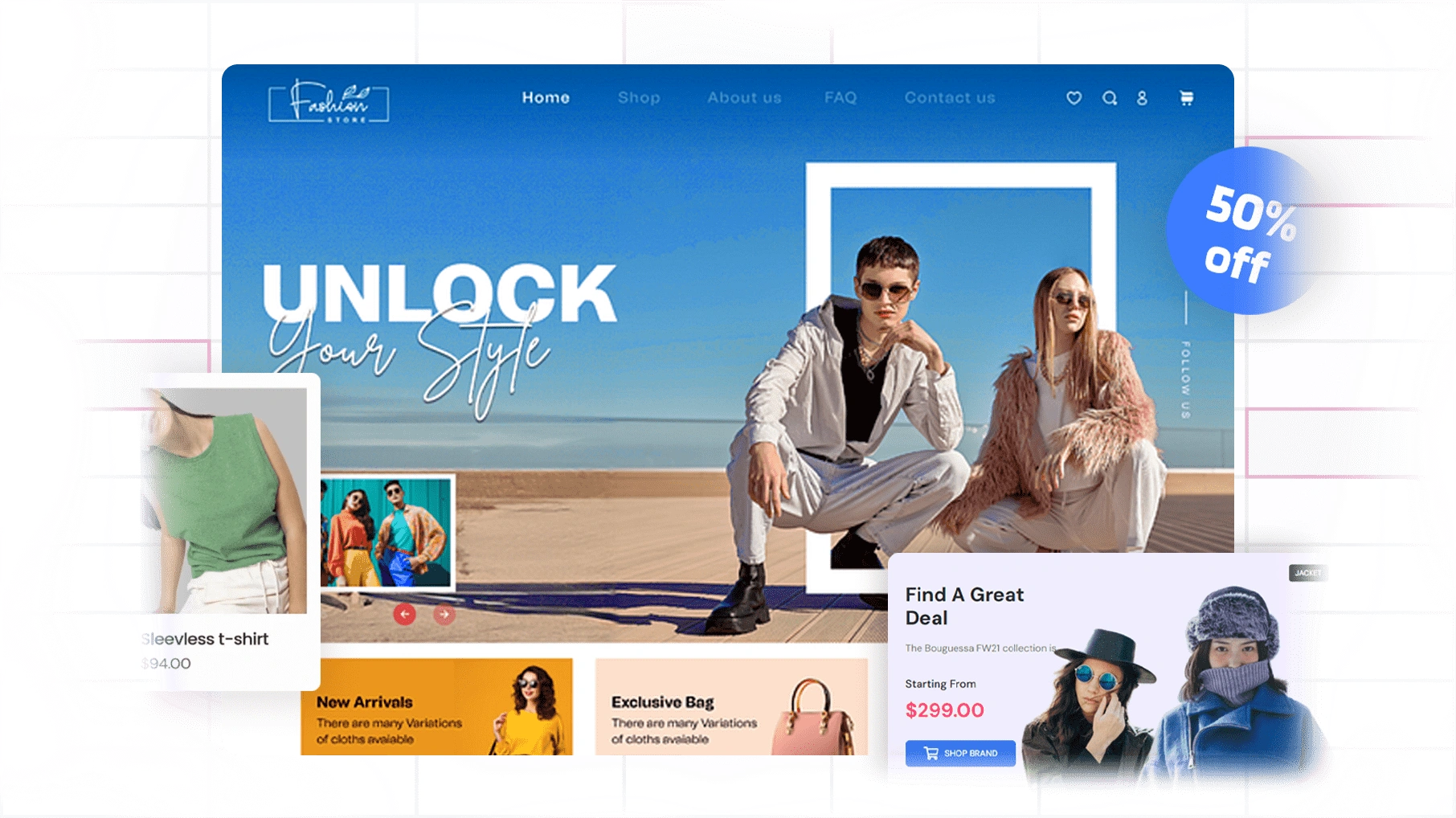 Custom Ecommerce Website Development