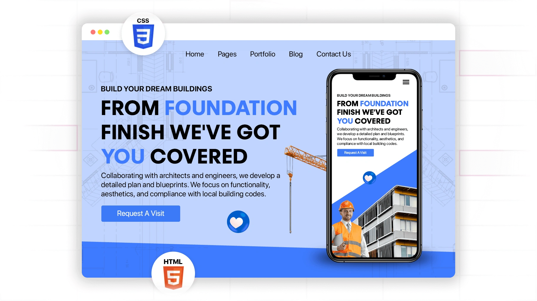 Smooth Web Design for Construction Companies